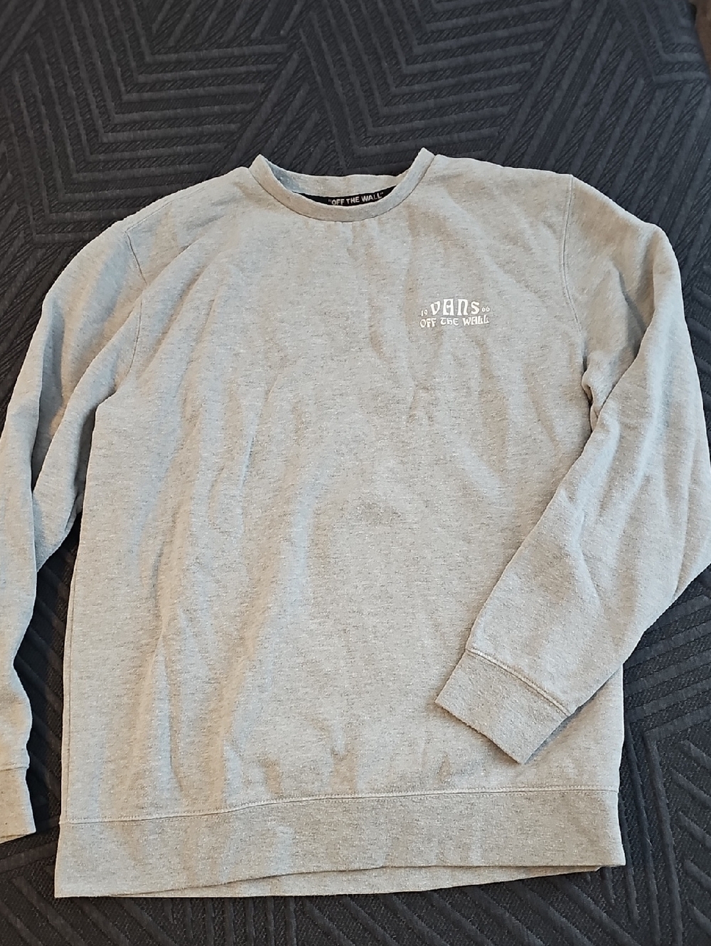 Vans Large Crewneck Grey